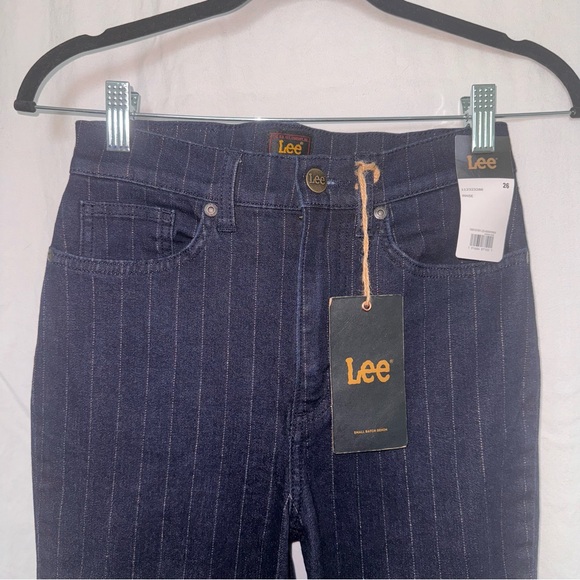 Lee Flare Jeans with Gold Thin Line Detailing - Picture 3 of 4